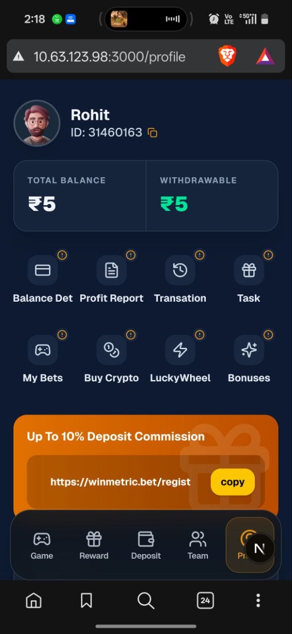 Mobile Interface 5